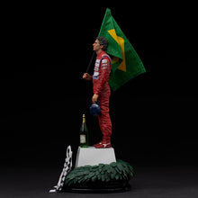 Load image into Gallery viewer, Ayrton Senna Art Scale 1/10 Deluxe GP Brazil 1991 Limited Edition Statue