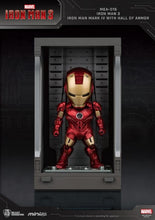 Load image into Gallery viewer, Iron Man 3 MEA-015 Iron Man MK IV Action Figure with Hall of Armor Display - Previews Exclusive