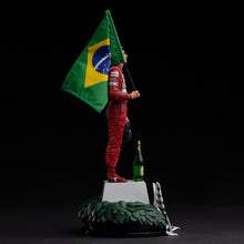 Load image into Gallery viewer, Ayrton Senna Art Scale 1/10 Deluxe GP Brazil 1991 Limited Edition Statue
