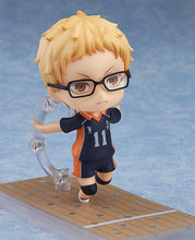 Load image into Gallery viewer, Haikyu!! Second Season Nendoroid No. 616 Kei Tsukishima (3rd re-run)