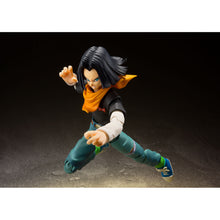 Load image into Gallery viewer, Premium Bandai Dragon Ball Z Android 17 Event Exclusive Color Edition SH Figuarts Action Figure