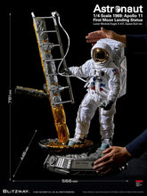 Load image into Gallery viewer, Astronaut (Apollo 11 :LM-5 A7L ver.) "The Real", Blitzway 1/4 Scale Statue ($200 non-refundable deposit require for this product)
