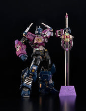 Load image into Gallery viewer, Transformers Shattered Glass Kuro Kara Kuri Optimus Prime by Flame Toys Kuro Kara Kuri