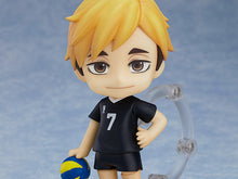 Load image into Gallery viewer, Nendoriod Haikyuu Atsumu Miya standing with a vollyball