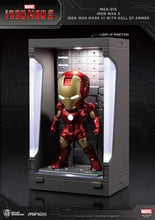 Load image into Gallery viewer, Iron Man 3 MEA-015 Iron Man MK III Action Figure with Hall of Armor Display - Previews Exclusive