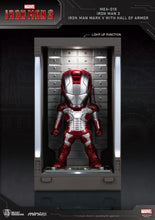 Load image into Gallery viewer, Iron Man 3 MEA-015 Iron Man MK V Action Figure with Hall of Armor Display - Previews Exclusive