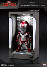 Load image into Gallery viewer, Iron Man 3 MEA-015 Iron Man MK V Action Figure with Hall of Armor Display - Previews Exclusive