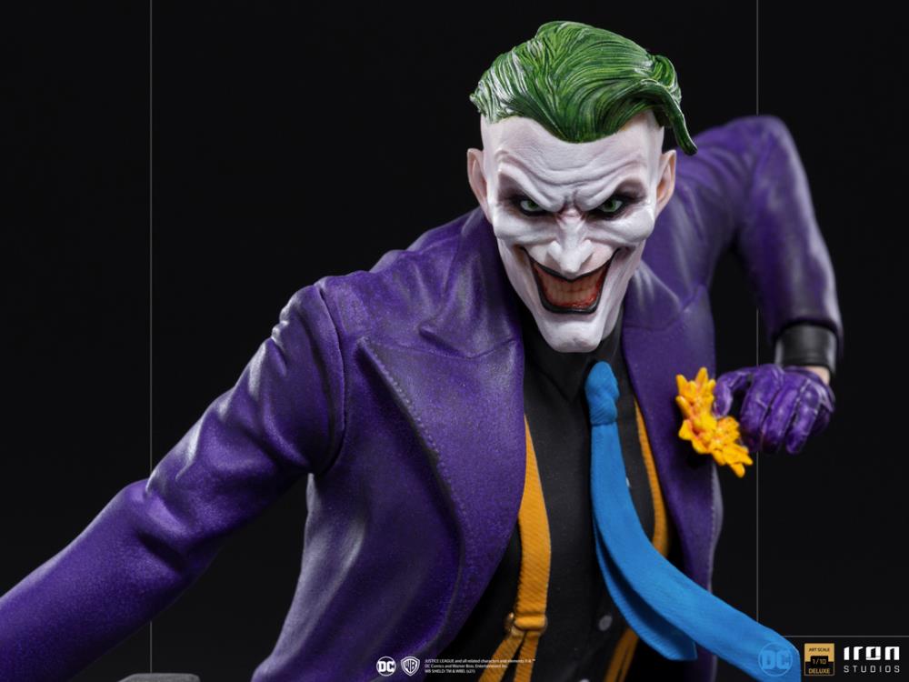 Ikou Hobby Iron Studios DC Comics The Joker Deluxe Art Scale 1/10
