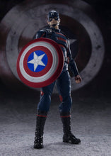 Load image into Gallery viewer, The Falcon and the Winter Soldier Captain America (John Walker) - SH Figuarts Action Figure