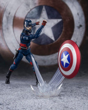 Load image into Gallery viewer, The Falcon and the Winter Soldier Captain America (John Walker) - SH Figuarts Action Figure