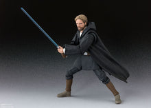 Load image into Gallery viewer, Luke Skywalker Battle of Crait with lightsaber in hand
