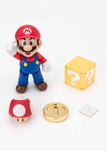 Load image into Gallery viewer, Super Mario Brothers Mario SH Figuarts Action Figure (New Package Ver.)