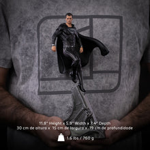 Load image into Gallery viewer, Iron Studios Zack Snyder's Justice League Superman Black Suit Art Scale 1/10 Statue