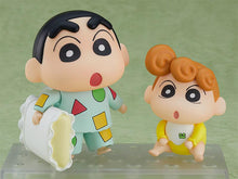 Load image into Gallery viewer, Crayon Shin-chan Nendoroid No.1565 Shinnosuke Nohara: Pajama Ver. & Himawari