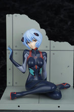 Load image into Gallery viewer, Rei Ayanami in Plugsuit in sitting pose from Evangelion: 3.0+1.0