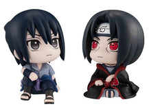 Load image into Gallery viewer, Naruto: Shippuden Look Up Series by Megahouse Uchiha Sasuke & Itachi Figure (With Gift)