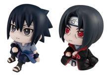 Load image into Gallery viewer, Naruto: Shippuden Look Up Series by Megahouse Uchiha Sasuke & Itachi Figure (With Gift)