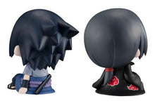 Load image into Gallery viewer, Naruto: Shippuden Look Up Series by Megahouse Uchiha Sasuke & Itachi Figure (With Gift)