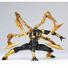 Load image into Gallery viewer, Marvel Amazing Yamaguchi Revoltech No.023 Iron Spider (Black Ver.)