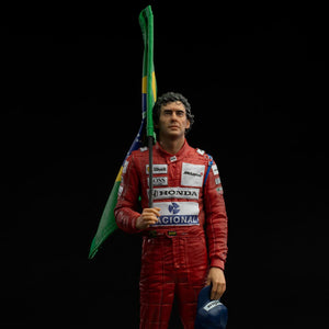 Ayrton Senna Art Scale 1/10 Deluxe GP Brazil 1991 Limited Edition Statue