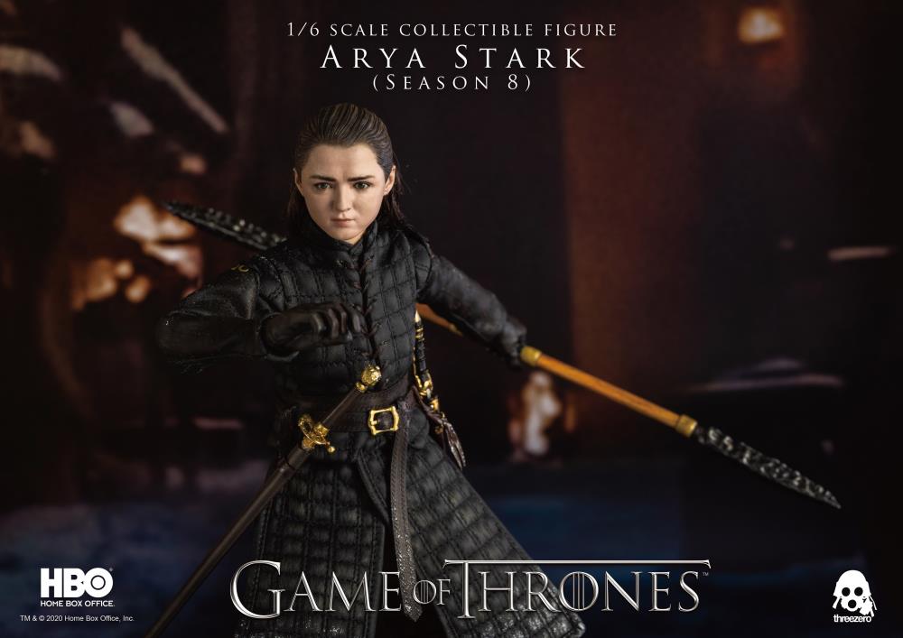 Game of Thrones Threezero Arya Stark (Season 8) 1:6 Scale Action Figure