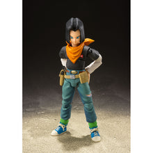 Load image into Gallery viewer, Premium Bandai Dragon Ball Z Android 17 Event Exclusive Color Edition SH Figuarts Action Figure
