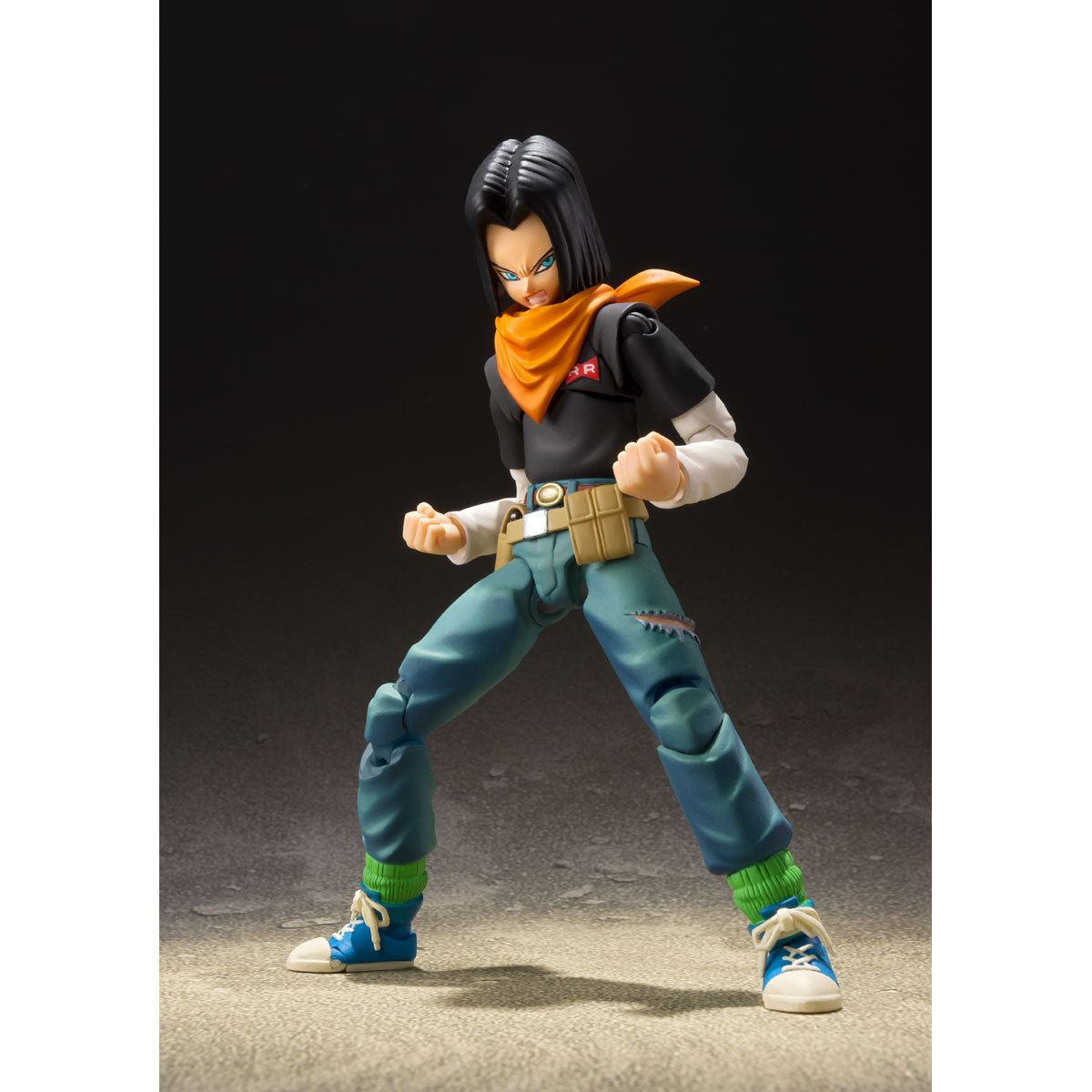 Premium Bandai Dragon Ball Z Android 17 Exclusive SH Figuarts Action Figure