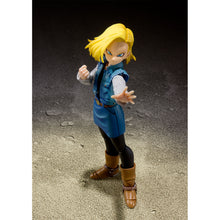 Load image into Gallery viewer, Premium Bandai Dragon Ball Z Android 18 Event Exclusive Color Edition SH Figuarts Action Figure

