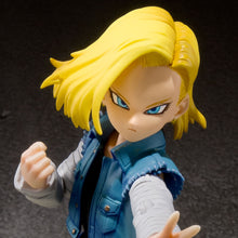 Load image into Gallery viewer, Premium Bandai Dragon Ball Z Android 18 Event Exclusive Color Edition SH Figuarts Action Figure
