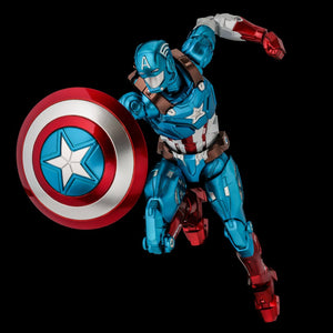 Fighting Armor Captain America by Sentinel