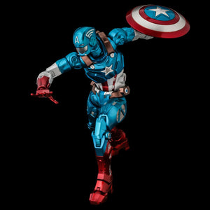 Fighting Armor Captain America by Sentinel