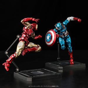 Fighting Armor Captain America by Sentinel
