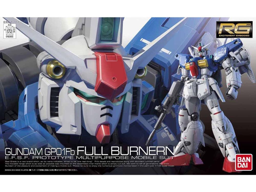 Gundam RG 1/144 GP-01FB Full Burnern Gundam Model Kit