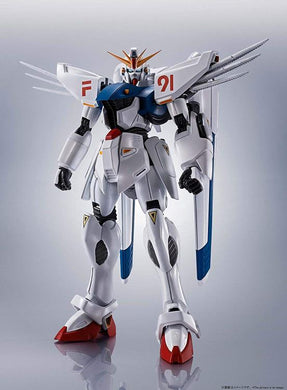 This is the Gundam F91 from Bandai Robot Spirit  