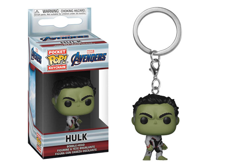 Avengers: Endgame Hulk Keychain Pocket Pop! by Funko