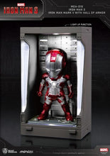Load image into Gallery viewer, Iron Man 3 MEA-015 Iron Man MK V Action Figure with Hall of Armor Display - Previews Exclusive
