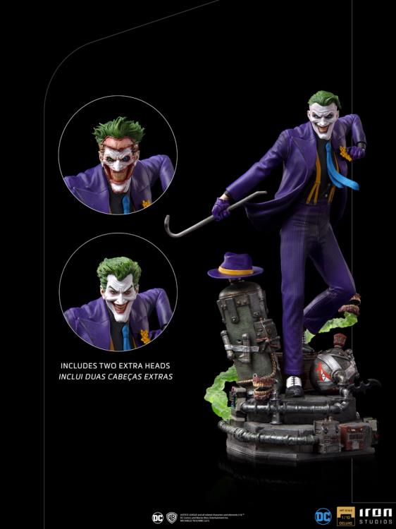 Ikou Hobby Iron Studios DC Comics The Joker Deluxe Art Scale 1/10