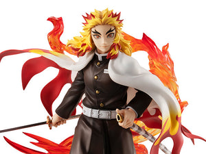 Demon Slayer Kimetsu no Yaiba G.E.M. Kyojuro Rengoku Statue by MegaHouse