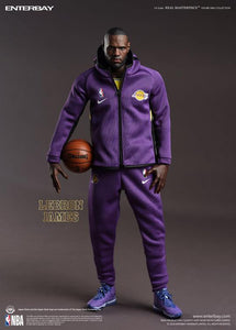 NBA Collection Real Masterpiece Lakers LeBron James 1/6 Scale Action Figure ($100 non-refundable deposit require for this product)