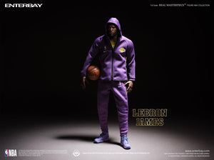 NBA Collection Real Masterpiece Lakers LeBron James 1/6 Scale Action Figure ($100 non-refundable deposit require for this product)