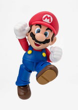 Load image into Gallery viewer, Super Mario Brothers Mario SH Figuarts Action Figure (New Package Ver.)
