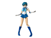 Load image into Gallery viewer, Sailor Moon Sailor Mercury Animation Colour Edition SH Figuarts Action Figure
