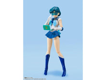 Load image into Gallery viewer, Sailor Moon Sailor Mercury Animation Colour Edition SH Figuarts Action Figure
