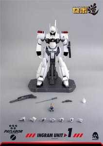 Patlabor Threezero X ROBO-DOU Ingram Unit 1 1/35 scale collectible figure