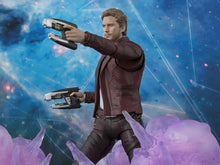 Load image into Gallery viewer, Avengers: Guardians Of The Galaxy 2 - Star-Lord w/ Explosion Effect SH Figuarts Action Figure
