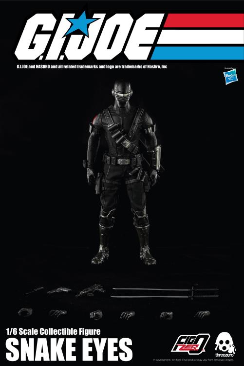 G.I. Joe Hasbro Threezero 1/6 Snake Eyes