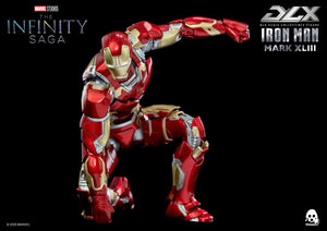 Avengers: Infinity Saga 1/12 Scale DLX Iron Man Mark XLIII Figure