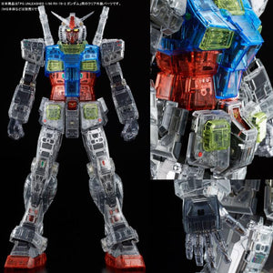 Premium Bandai Perfect Grade 1/60 UNLEASHED CLEAR COLOR BODY FOR RX-78-2 GUNDAM