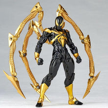 Load image into Gallery viewer, Marvel Amazing Yamaguchi Revoltech No.023 Iron Spider (Black Ver.)
