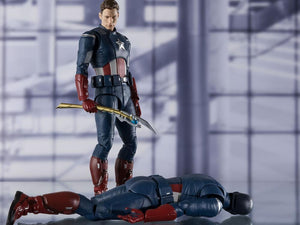 Avengers: Endgame Captain America Cap vs Cap Edition SH Figuarts Action Figure
